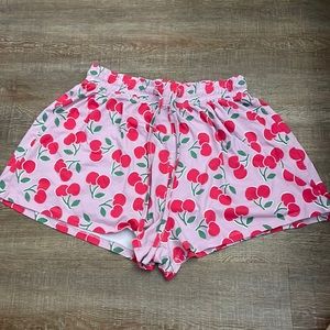 NWOT Cherry Shorts